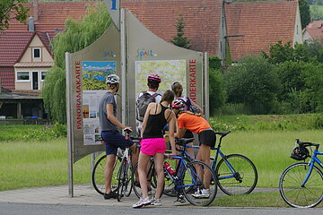 Radfahren in Spalt