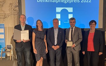Verleihung Denkmalpflegepreis 2022 Römerbrücke Kinding