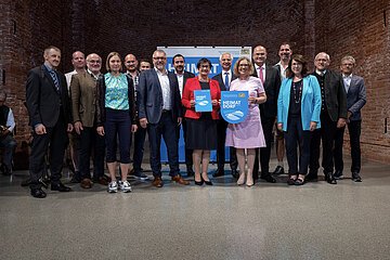 Verleihung "Gütesiegel Heimatdorf" (Bildquelle: StMFH/Christan Blaschka)