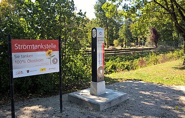 Stromtankstelle an der Kratzmühle