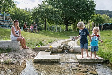 Wasserspielplatz in Enkering