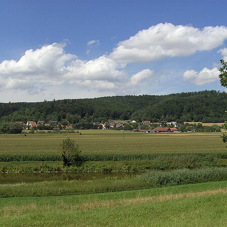 Blick auf Badanhausen