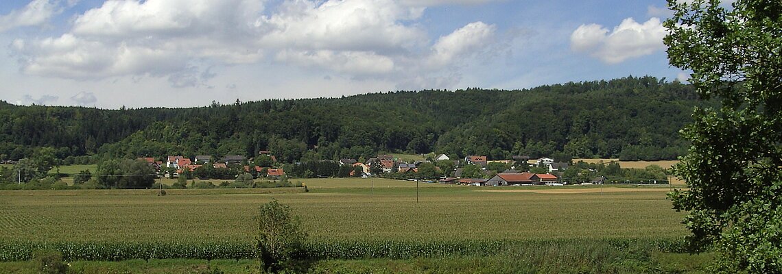 Blick auf Badanhausen