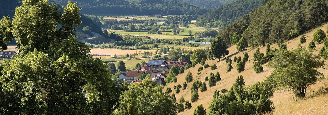 Wacholderheide Enkering - Ausblick