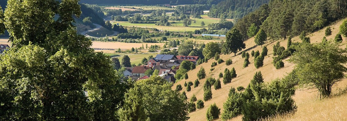 Wacholderheide Enkering - Ausblick