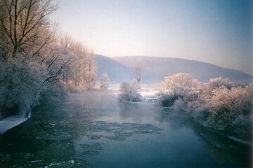 Die Altmühl im Winter