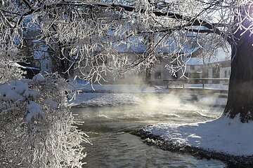 Wasl im Winter in Enkering