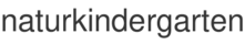 naturkindergarten